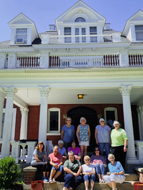 Quilting retreat at The Jones Mansion